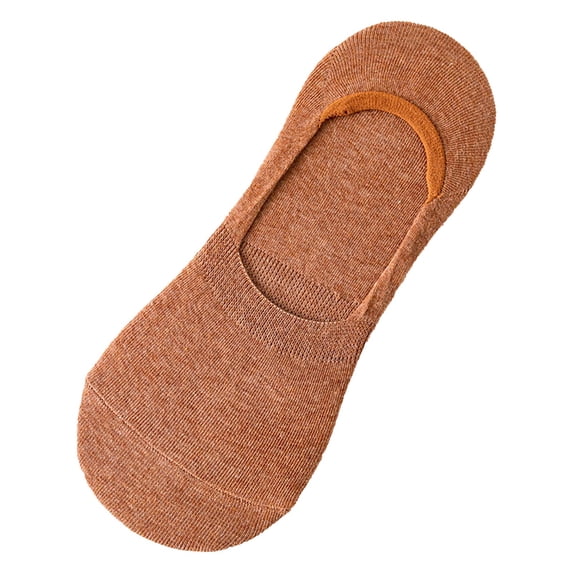 LEKODE flat socks Slip-on No Show Socks Low ankle socks for women no show socks -Low Cut with Non Non Slip Socks Invisible Socks Hidden Invisible Boat Summer Low Cut Liner Socks Red One Size