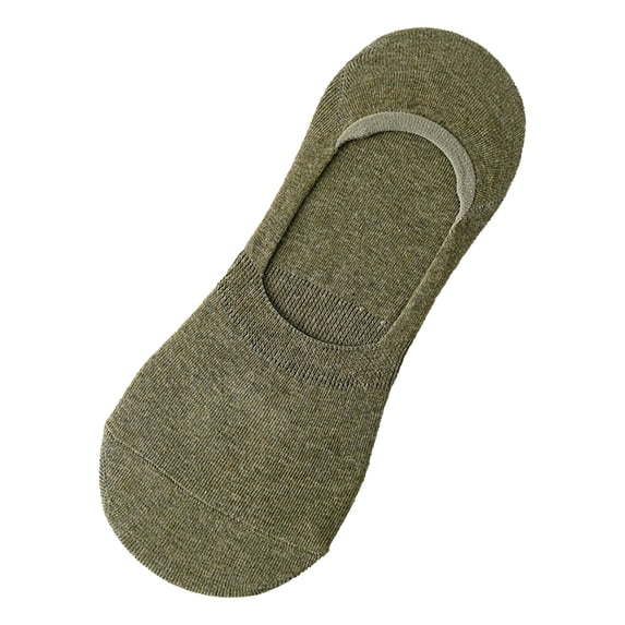 LEKODE flat socks Socks for women Invisible Socks Slip-on Thin Silk Socks ballet flat socks no show socks ankle socks for women Hidden Invisible Boat Summer ankle socks Low Cut Green One Size