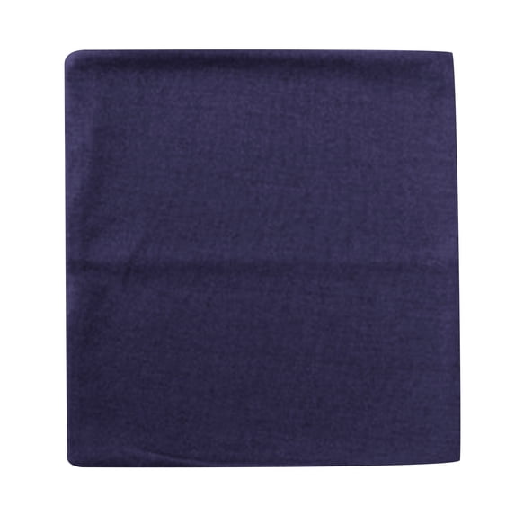 LEKODE infinity scarf Unisex scarf chunky scarf men magic multifunctional scarf endless loop neck scarf outdoor neck tube solid color stretch scarf casual daily head covering Blue One Size