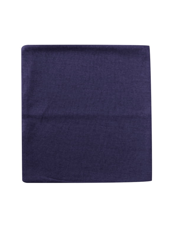 infinity scarf Unisex scarf chunky scarf men magic multifunctional scarf endless loop neck scarf outdoor neck tube solid color stretch scarf casual daily head covering Blue One Size