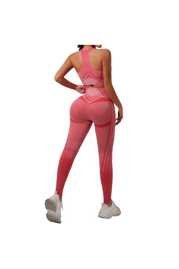 two piece athletic sets for women butt lifting leggings for women double lined workout set workout sets for women 2 Piece for Women cute workout sets for women Womens Red M
