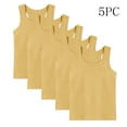 thumbnail image 1 of LEKWK 5 Pack Kids Athletic Tank Top Boys Girls Racerback Sleeveless Crewneck Workout Shirt Lightweight Loose Undershirts Summer Running Gym Casual Dancewear, 1 of 8