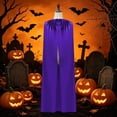 thumbnail image 1 of LEKWK Adults Cloak Vampire Costume Cape Classic Wizard Cloak Full Length Solid Halloween Themed Party Medieval Costume, 1 of 5
