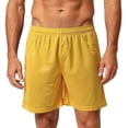 thumbnail image 1 of LEKWK Basketball Shorts Men Elastic Waist Atheltic Sports Shorts Brethable Quick Dry Activewear Lightweight Fitness Short with Pockets Outdoors Workout Gym Bottoms, 1 of 5
