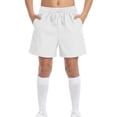 thumbnail image 1 of LEKWK Boys Swim Trunks Quick Dry Elastic Waist Solid Swim Shorts Lightweight Loose Drawstring Board Shorts with Pockets Summer Athletic Beachwear Size 4-15Y, 1 of 6