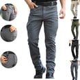 thumbnail image 1 of LEKWK Cargo Work Pants Men Slim Fit Stretch Fabric Cargo Pants Lightweight Pants Durable Construction Pants for Work Outdoor and Travel, 1 of 6