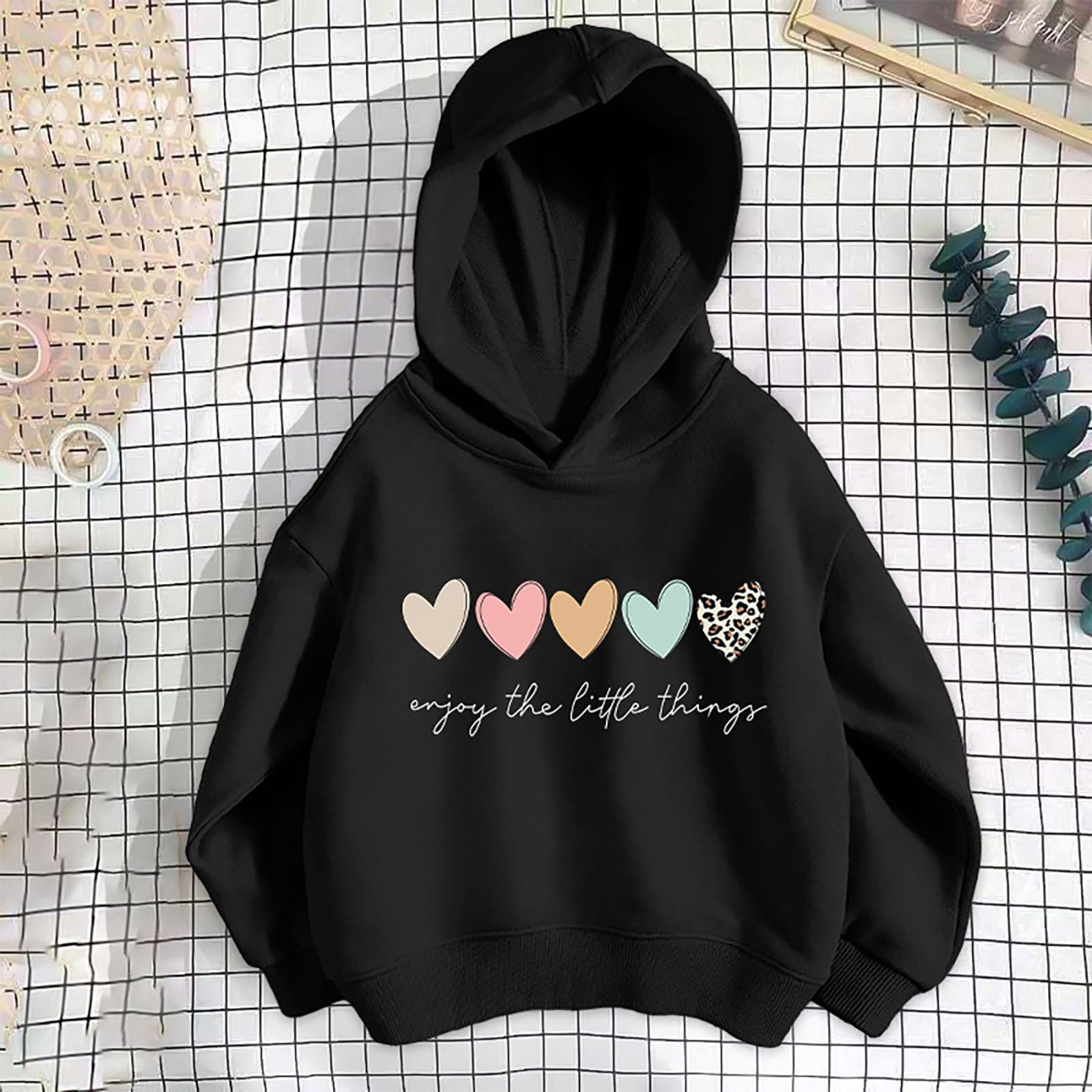 LEKWK Clothes for Kids Comfy Sweatshirts for Girls Loose Fit Tunic Pullover with Zipper Girls Sweaters Size 10-12 Hoodies for Teen Girls Y2K Ropa de Mujer