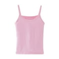 thumbnail image 1 of LEKWK Kid Girls Camisoles Sleeveless Crewneck Casual Tank Tops Lightweight Loose Stretchy Athletic Undershirt Summer Fashion Dance Going Out Tops, 1 of 7