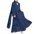 thumbnail image 1 of LEKWK Layered Ruffle Abaya Set for Kids Girls Long Sleeve Maxi Dress Hijab Scarf Islamic Prayer Clothing Modest Muslim Robe Eid Ramadan Outfit, 1 of 9