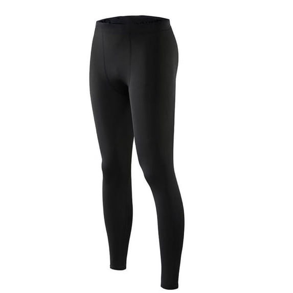 LEKWK Mens Compression Pants Slim Fit High Elasticity Base Layer Gym Pants Breathable Quick-Dry Workout Pants Athletic Training Running Fitness Gear
