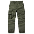 thumbnail image 1 of LEKWK Mens Pants Regular Fit Multi-Pocket Cargo Pants Durable Woven Fabric Work Pants Utility Safety Pants for Outdoor Activities Wear, 1 of 5