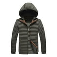 thumbnail image 1 of LEKWK Mens Puffer Jacket with Removeable Hood Down Jackets Padded Thick Quilted Winter Coat Lightweight Zip Up Warm Puffy Coats with Pockets Plus Size Outerwear, Army Green 3XL, 1 of 7