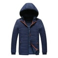 thumbnail image 1 of LEKWK Mens Puffer Jacket with Removeable Hood Down Jackets Padded Thick Quilted Winter Coat Lightweight Zip Up Warm Puffy Coats with Pockets Plus Size Outerwear, Dark Blue 4XL, 1 of 7