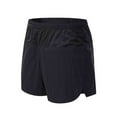thumbnail image 1 of LEKWK Mens Running Shorts Elastic Waist Drawstring Gym Shorts Quick-Dry Split Hem Athletic Shorts Breathable Lightweight Liner Workout Training Outfits, 1 of 8