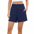 thumbnail image 1 of LEKWK Shorts for Women Plus Size Lightweight Baggy Comfy Wide Leg Shorts High Waisted Comfy Lounge Shorts with Pockets Summer Fashion Daily Wear, 1 of 6