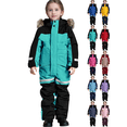 thumbnail image 1 of LEKWK Toddler Snowsuit Waterproof Girls Boys Onesies Jumpsuit Windproof Zip Up Thermal Teen Snow Suit Winter Ski Suit Coveralls Reflective Strip One-Piece Snowsuits Outerwear Snowboarding for Skiing, 1 of 10