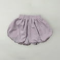 thumbnail image 1 of LEKWK Toddler Girls Bubble Shorts Floral Elastic Waist Wide Leg Balloon Shorts Ruffled Cute Puffy Bottoms Summer Casual Vacation Holiday Daily Wear 2-10Y, 1 of 4