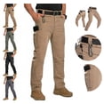 thumbnail image 1 of Lekwk Work Pants for Men Lightweight Quick Dry Baggy Cargo Pants Elastic Waist Lounge Athletic Trousers with Pockets Hiking Gym Sports Activewear, 1 of 7