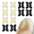 thumbnail image 1 of LELE LIFE 12 Pairs Heel Pads for Shoes Too Big, Anti Slip Heel Inserts Protectors Filler, Grips Cushions for Loose Shoes, 0.24in Thick, 1 of 7