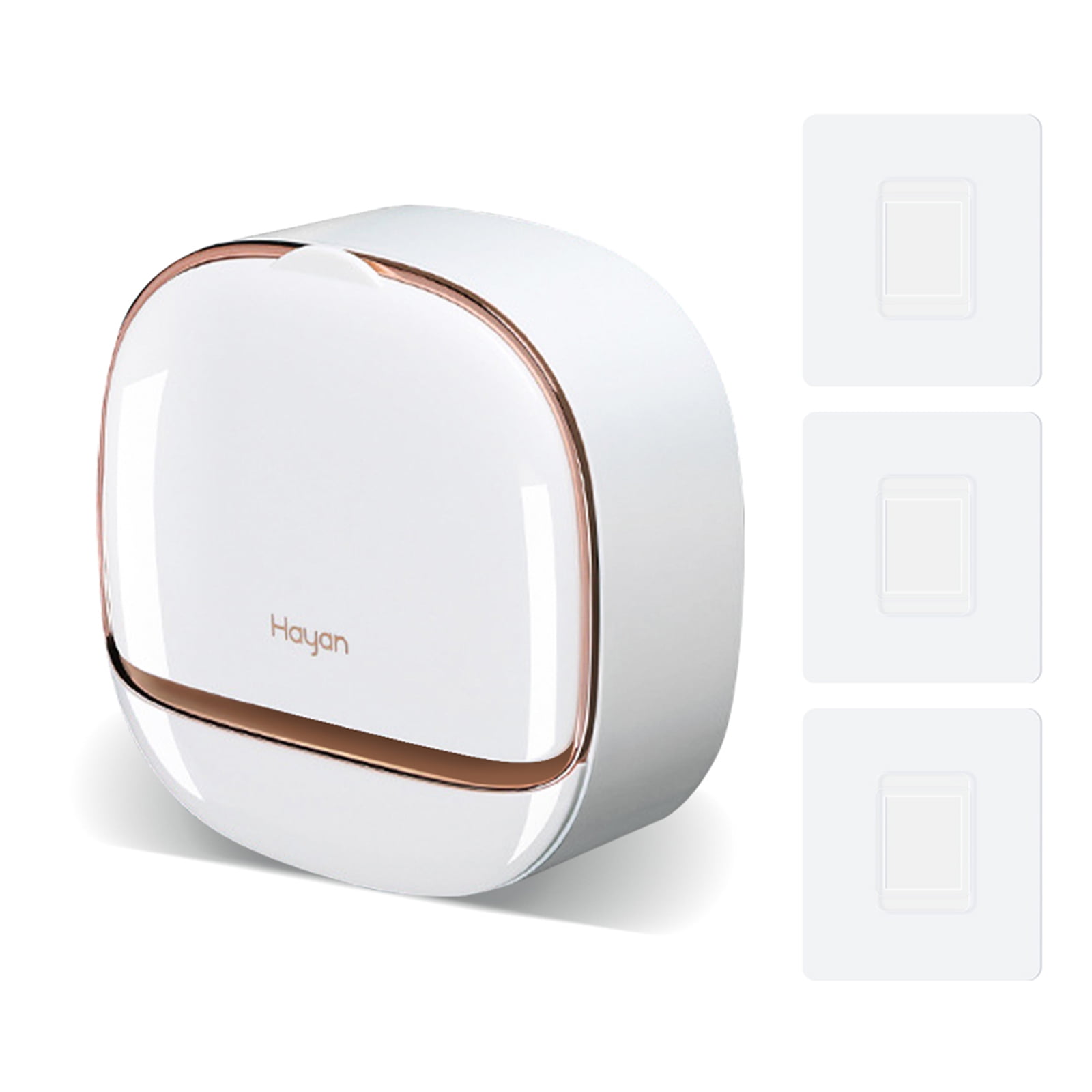 LELE LIFE Luxury Soap Holder with Drain Tray, Wall Mounted Bar Soap Holder Dish with Lid, Soap Box Case Container for Shower, Bathroom, Bathtub, 3 Adhesive Include