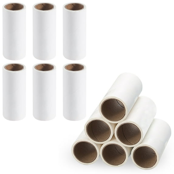 LELE LIFE Mini Lint Roller Refills, Only Refills, Extra Sticky Sheets for Travel Portable Dog Cat Pet Hair Remover, Clothes Bag Dust Fuzz Fur Lint Remover, 12 Refills, 360 Sheets