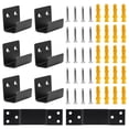 thumbnail image 1 of LELE LIFE Movable Mirror Clips for Wall Mounting, Stainless Steel Heavy Mirror Hangers Mirror Hanging Hardware Kit, Picture Frame Wall Mount Bracket Holder, 6Pack, 18mm/0.71" Width, 1 of 7