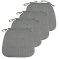 thumbnail image 1 of LELINTA 17" x 16" Memory Foam Chair Cushion No Slip U-Shape Comfortable Kitchen Chair Pads, Removable Slip Resistant Seat Cushions, 1 of 8