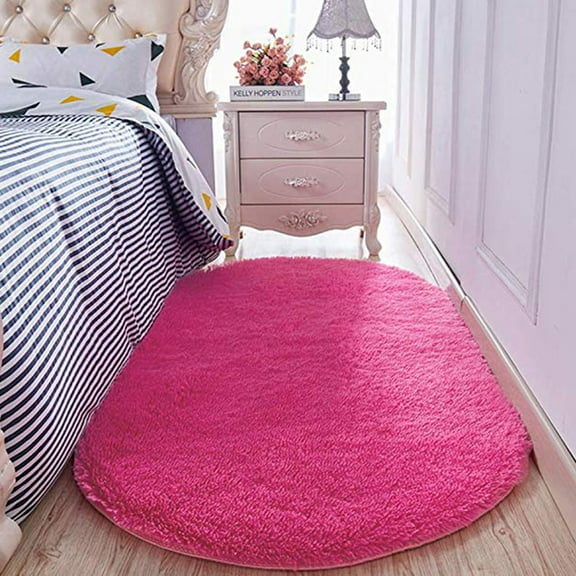 LELINTA 2.6' x 5.4'/ 2.6' x 3.9' Ultra Soft Children Rugs Room Mat Modern Shaggy Area Rugs or Runner Home Decoration