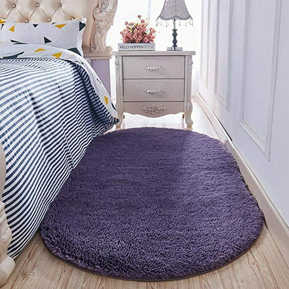 LELINTA 2.6' x 5.4'/ 2.6' x 3.9' Ultra Soft Children Rugs Room Mat Modern Shaggy Area Rugs or Runner Home Decoration