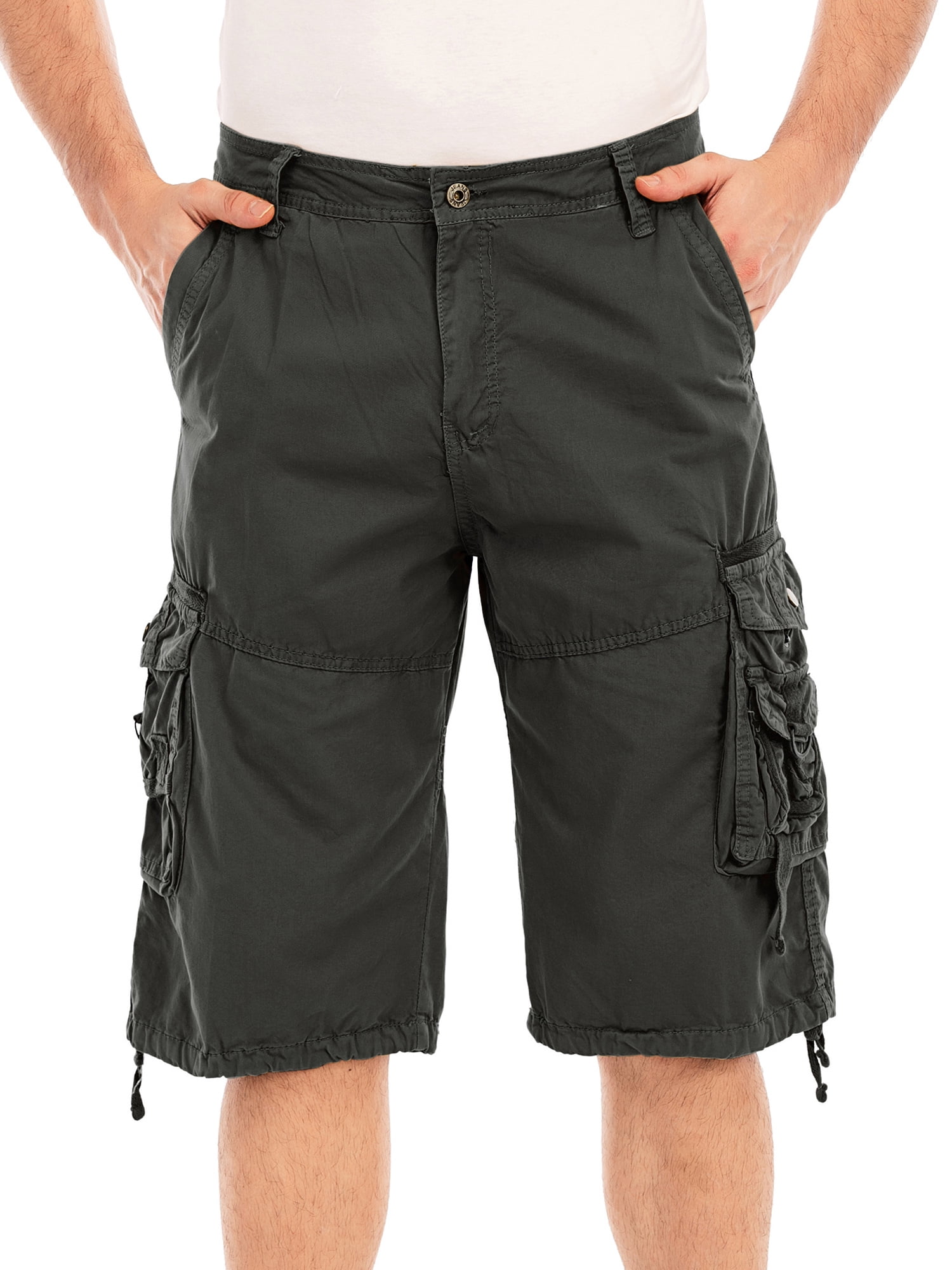 LELINTA 2019 Fashion Indoor Cargo Shorts Straight Leg Multi Size