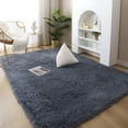 thumbnail image 1 of LELINTA 23.62 x 47.24 inch Super Soft Fluffy Floor Rug Washable Shag Rug Cozy Furry Rugs Area Rug Bedroom Dining Room Anti-skid Carpet Yoga Mat Child Play Mat, 1 of 5