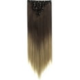 thumbnail image 1 of LELINTA 23" Women Double Long Straight Hair in Hair Extensions 7 Pieces 16 Clips 160g, 1 of 3