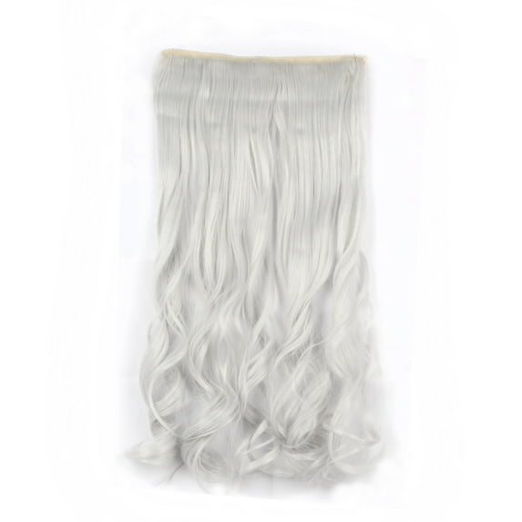 LELINTA 24-29 Inches Wavy 3/4 Full Head Clip in Hair Extensions One Piece Hair Wigs Up to 20 colors