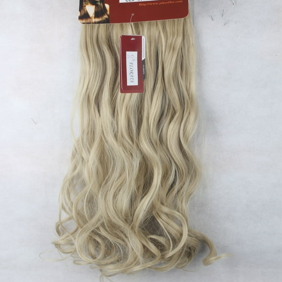 LELINTA 24" Women Double Long Curly Hair in Hair Extensions 7 Pieces 16 Clips 160g