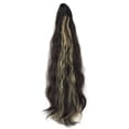 thumbnail image 1 of LELINTA 24 inch Ponytail Extension Wavy Curly Synthetic Hair Hairpieces Long Thick Pony Tails with Jaw Clip for Women Girls 16Colors 135g/24", 1 of 8