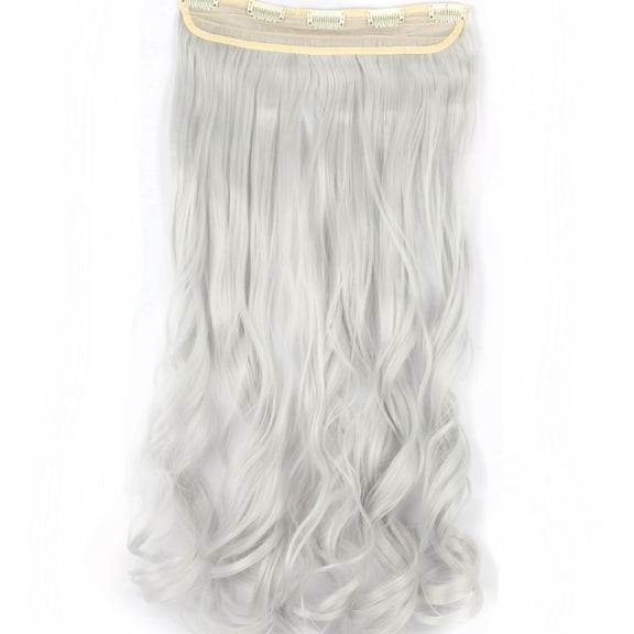 LELINTA 29" Women Ladies Long Curly 5 clips one piece 3/4 Full Head Clip in Hair Extensions