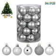 thumbnail image 1 of LELINTA 34 Christmas Balls Ornaments, Shatterproof Christmas Tree Decorations Hanging Ball for Xmas Tree Holiday Wedding Party Decoration 1.5"/3.8cm Set (Bronze/Silver/Red/Gold), 1 of 8