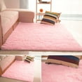 thumbnail image 1 of LELINTA 4 Sizes Modern Rectangle Soft Fluffy Floor Rug Anti-skid Shag Shaggy Area Rug for Children Bedroom Home Decorate Nursery Rugs, 1 of 3