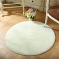 thumbnail image 1 of LELINTA 40'' Round Rugs Circular Home Bedroom Fluffy Rugs Anti-Skid Shaggy Area Office Sitting Drawing Room Gateway Door Carpet, 1 of 3
