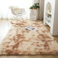 thumbnail image 1 of LELINTA 5 Sizes 6 Colors Home Indoor Outdoor Decor Long Plush Ultra Soft Fluffy Rectangle Area Rugs Home Carpet Rug Child Mat for Living Room Bedroom Floor Mats,2x4ft/ 4x6ft/ 5x8ft/ 6x9ft/ 6.56x10ft, 1 of 5