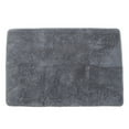 thumbnail image 1 of LELINTA 63x47.2" Inch Soft Sofa Area Rugs Rectangle Shaggy Fluffy Anti-Skid Rug Bedroom Windowsill Decoration and Office Floor Carpet Grey Blue Pink, 1 of 3