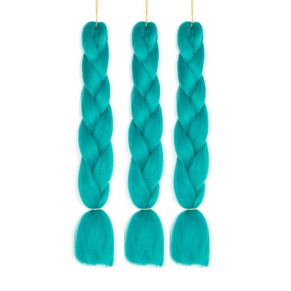 LELINTA Beasuty Braiding Hair Extensions Synthetic Fiber for Twist Jumbo Ombre Braiding Hair 24inch 3-5pcs/lot Black-Brown