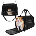 thumbnail image 1 of LELINTA Cat Carrier,Soft-Sided Pet Travel Carrier for Cats,Dogs Puppy Comfort Portable Foldable Pet Bag 17.3x9.8x11 inch, 1 of 8