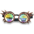 thumbnail image 1 of LELINTA Diffractive Goggles SteampuLELINTA Glasses Laser Kaleidoscope Color Crystal Lens, 1 of 1