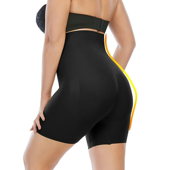 LELINTA High Waist Tummy Control Panties for Women Seamless Butt Lifter Body Shaper Underwear Bodysuit Slimming Thigh Trimmer Butt Lifter Shapewear Hips Enhancer Panty