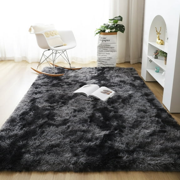 LELINTA Luxury Super Soft Modern Area Rug, Silky Rug Fur Rug Fluffy Rugs, Anti-Skid Indoor Kids Shaggy Play Mat Floor Carpet for Dining Room Bedroom Home,60*120cm/ 122*183cm/ 152*243cm/ 183*274cm