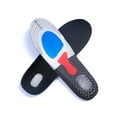 thumbnail image 1 of LELINTA Men's Women Anti Fatigue Shoe Insoles, Replacment Orthotic Inserts for Work Boots Shoes, Gel Arch Support Insoles, Cushioning Comfort Shoe Pads,2Pair, 1 of 6