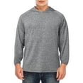 thumbnail image 1 of LELINTA Mens Activewear Long Sleeve T-Shirts Hoodie Fitness Sports Compression Workout Shirts Tops Tee Base Layer, Quick Dry Gym Clothes Sportswear Running Training, 1 of 8