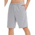 thumbnail image 1 of LELINTA Mens Casual Slim Sport Shorts Adjustable Waist Camo Work Half Pants with Pockets Available up to size 5XL Black/ Grey, 1 of 7