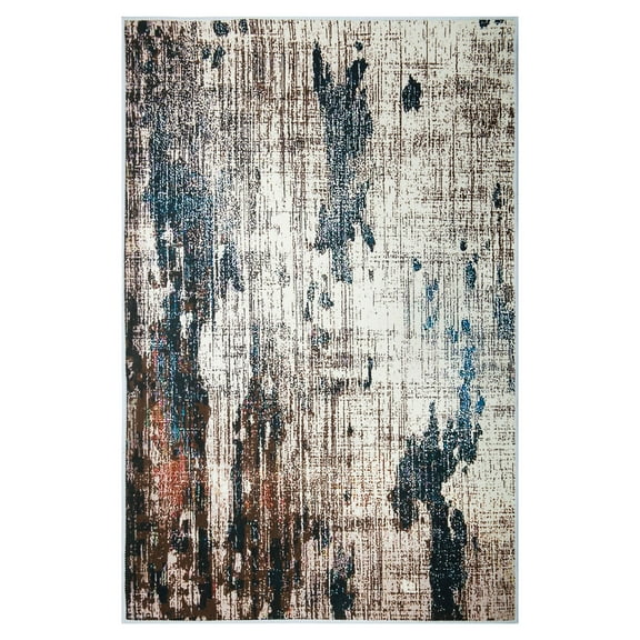LELINTA Modern Abstract Outdoor/Indoor Polyester Rug, Easy to Clean and Fold, Perfect for Bedroom, Kitchen, and Living Room,S-15.7''x23.6''/ M-31.5''x47.2''/ L-47.2''x63.0''/ XL-63.0''x90.6''
